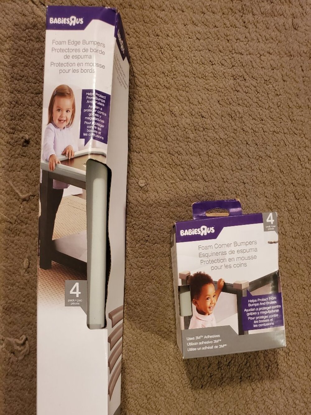 Foam Edge Bumpers and Corner Bumpers